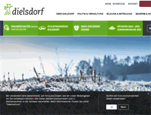 Tablet Screenshot of dielsdorf.ch